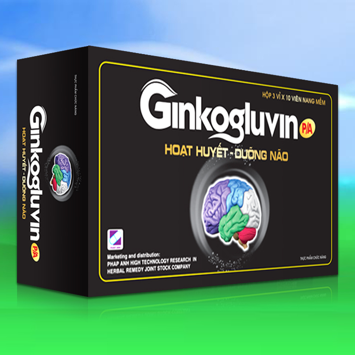 GINKOGLUVIN - Hoạt huyết - Dưỡng Não GINKOGLUVIN - Hoạt huyết - Dưỡng Não
