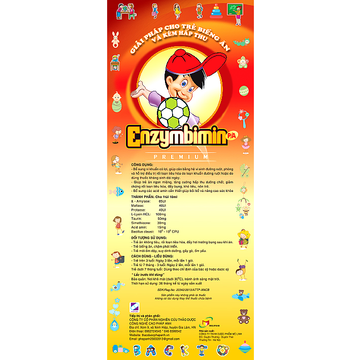 ENZYMBIMIN (Hướng dẫn sử dụng) ENZYMBIMIN (Hướng dẫn sử dụng)